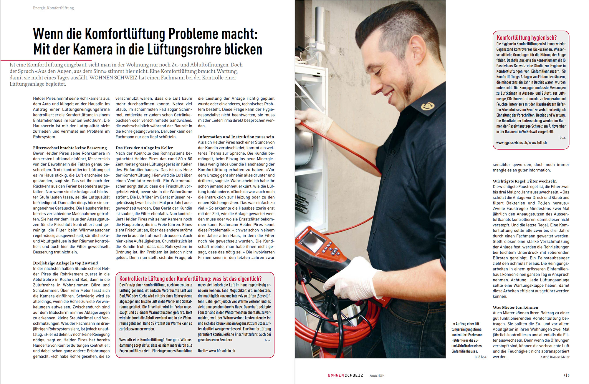 WOHNEN SCHWEIZ est le magazine dédié à la construction de logements à but non lucratif.

Dans ...